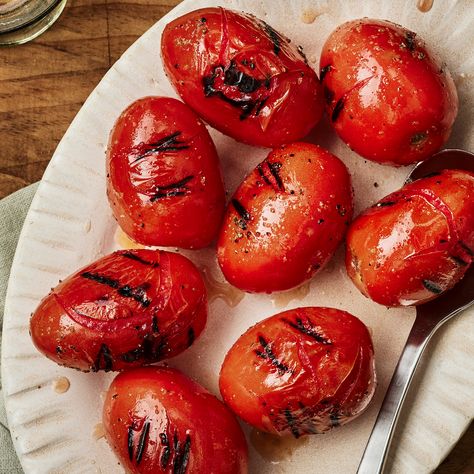 Fire-Roasted Tomatoes Tomatoes Air Fryer, Tomato Side Dishes, Recipes Sides, Potato Salad Healthy, Greek Potatoes, Dinner Pasta, Canned Foods, Canned Tomatoes, Classic French Dishes