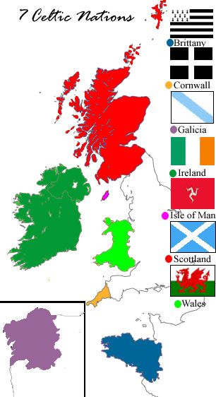 7 Celtic Nations. Great Celtic rock band 7Nations too. Cornish Language, Erin Ireland, Celtic History, Celtic Nations, Celtic Heritage, Celtic Culture, Irish Eyes, Irish History, English History