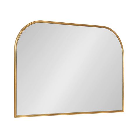 Arch Dresser Mirror, Big Bathroom Mirror, Unique Bathroom Mirrors, Gold Arch Mirror, Gold Vanity Light, Arch Wall Mirror, Arched Wall Mirror, Horizontal Mirrors, Mid Century Mirror