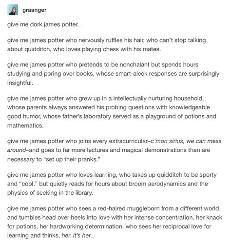 James Potter Headcannons, James Potter Fanart, James Potter Aesthetic, Potter Head, Harry Potter Ships, Harry Potter Headcannons, Harry Potter 2, Harry Potter Fanfiction, Harry Potter Marauders