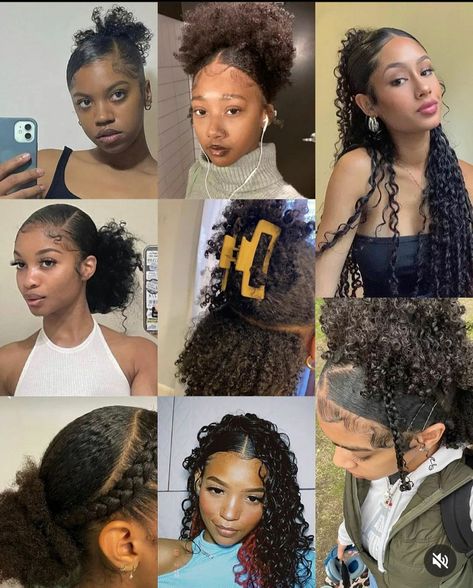 4c Natural Curly Hairstyles, Natural Hairstyles For Black Women Protective Easy 4c, Natural Hair Inspo For Black Women, Hảir Style Black Women Natural, Cute Hairstyles For 4c Hair Natural, Natural Hairstyles To Do For School, Styles To Do With Your Natural Hair, Baddie Hairstyles Curls Natural Hair Short, Naurtal Hairstyles