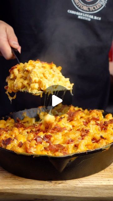 Steven Dunn on Instagram: "Smoked Mac & Cheese With Bacon 🥓🧀   Ingredients   - Elbow Macaroni 450g - Sharp Cheddar 300g  - Gruyère Cheese 250g - Jalapeño Cheddar 300g - 2% milk 4 cups  - 1/2 stick of butter unsalted  - 1/4 cup AP flower  - 1 tsp smoked paprika  - 1 tbsp Dijon mustard  - Bacon 1 lb - @spicerack.co Cajun Creole - Salt & pepper  Instructions   Cook your noodles al dente, strain them then hit them with cold water to stop the cooking process. Grate your cheese and grate a little extra to sprinkle on top. Begin your sauce. Half a stick of butter in a medium high pan. Once melted add your flower while continuously whisking. After a few minutes add in your room temperature milk. Once your milk starts to thicken and warm up gradually add your cheese while whisking. Add your other Smoked Mac And Cheese, Jalapeno Cheddar, Elbow Macaroni, Gruyere Cheese, Mac Cheese, Mac N Cheese Recipe, Sharp Cheddar, Family Dinners, Tasty Recipes