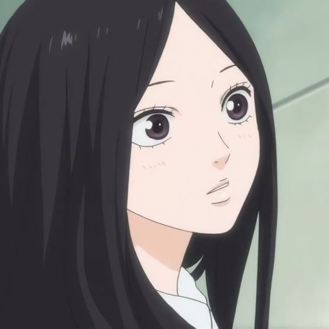 Murao Ao Haru Ride, Shuko Murao, Anime Ao Haru Ride, Blue Springs Ride, Ao Haru, Anime Black Hair, Hair Icon, Creative Profile Picture, Ghibli Movies