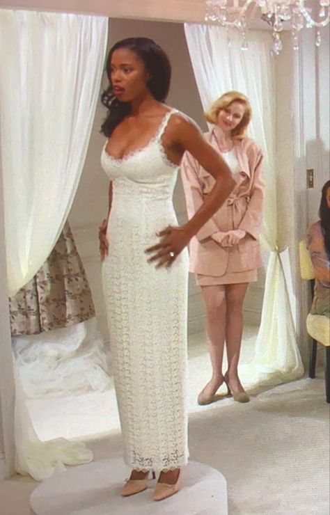 Girlfriends Toni Childs’ wedding dress try-on Naomi Campbell 80s Fashion, Girlfriends Toni Outfits, Tony Childs, Girlfriends Toni Childs Outfits, Tony Childs Girlfriends, Toni Girlfriends Outfits, Toni Childs Girlfriends, Toni Girlfriends, Girlfriends Outfits 90s