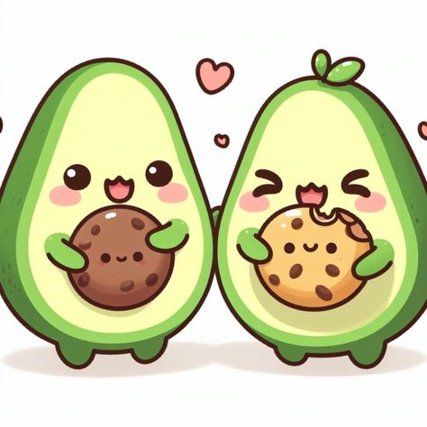 Avocado Couple, Couple Eating, After Effects Intro Templates, Animal Images, Cute Avocado, Tattoo Trends, Top Secret, Animals Images, Elegant Hairstyles