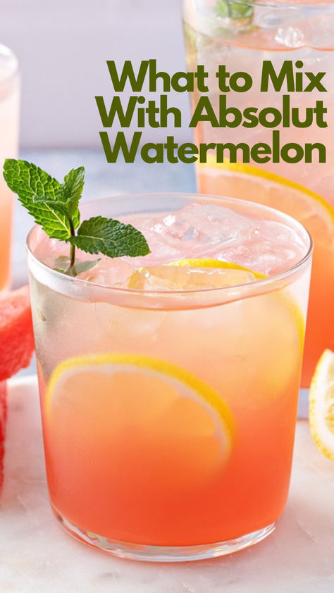 10 Drinks to Mix with Absolut Watermelon Watermelon Vodka Mixed Drinks, Watermelon Vodka Recipes, Watermelon Vodka Drinks, Tropical Paradise Party, Vodka Mixed Drinks, Watermelon Drink, Best Drinks, Cocktail Ideas, Baseball Stuff