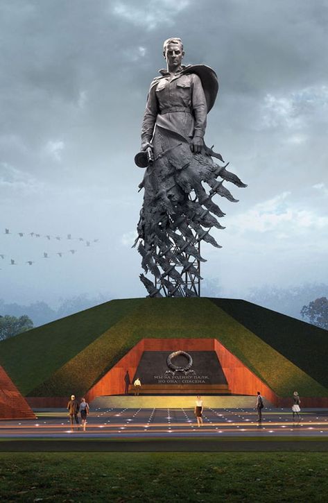 Giant Statue, Brutalism Architecture, Propaganda Art, Russian Culture, Brutalism, Soviet Union, Second World, Sculptures & Statues, Memes Funny