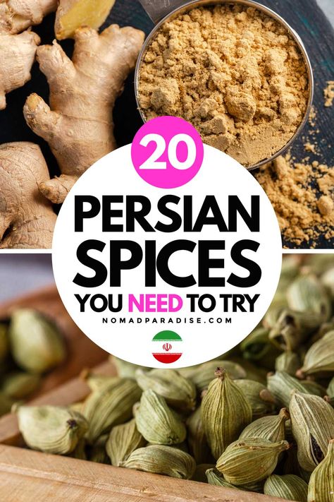 Iranian Spices, Persian Spices, Ketone Recipes, Iranian Dishes, Iranian Food, Persian Cuisine, Homemade Spice Blends, Homemade Spices, Persian Food