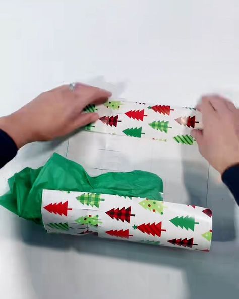 How to wrap absolutely anything | Whether it's an awkward shape or not, this girl can wrap absolutely anything 🎁👏 | By Tyla | Facebook How To Wrap A Gift With Not Enough Wrapping Paper, Gift Wrapping A Rolled Blanket, Gift Wrapping Difficult Shapes, How To Wrap Tubular Gifts, Clever Ways To Wrap Gifts, Wrapping Cylinder Presents, Gift Wrapping Irregular Shapes, How To Wrap Tube Presents, Wrapping A Cup Gift