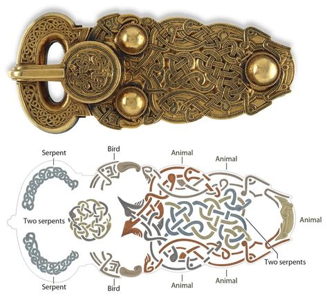 Anglo saxon symbolism Saxon History, Anglo Saxon History, Art Viking, Sutton Hoo, Ancient Jewellery, Bracelet Viking, Historical Jewellery, Medieval Jewelry, Viking Art