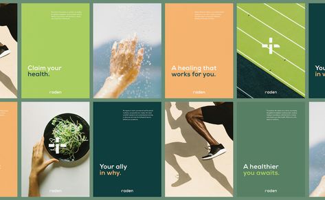 Graphic Design Magazine, Wellness Branding, Corporate Wellness, Design Cv, Visual Identity Design, Branding Graphic Design, Media Sosial, Corporate Identity, Branding Inspiration