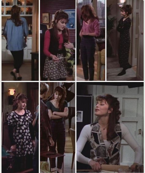 Frasier Outfits, Daphne Frasier, Roz Doyle, Daphne Moon, Jane Leeves, How To Style Hair, Murphy Brown, Jessica Day, Moon Dress