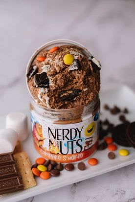 Nut Butter | Handmade & Small-Batch | Nerdy Nuts Flavored Peanut Butter Recipes, Nerdy Nuts Peanut Butter Recipes, Nerdy Nuts Recipes, Peanut Butter Flavors, Nerdy Nuts Peanut Butter, Flavored Peanut Butter, Gourmet Peanut Butter, Nut Butter Recipes, Circus Cookies