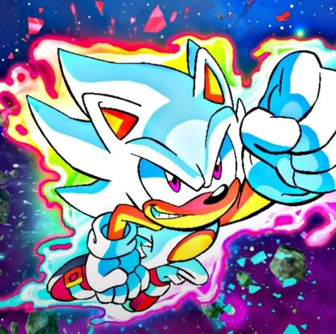 Hyper Sonic, Sonic Icon, Sonic The Hedgehog, Sonic, Fictional Characters, Art