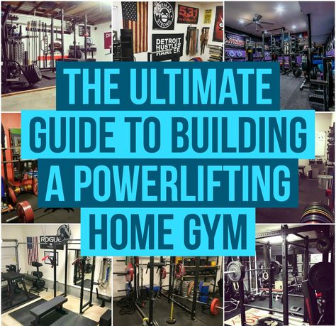 Building a powerlifting gym at home is one of the best ways to reach your strength goals. In this ultimate guide, I'll take you through the essential equipment to help you build your own powerlifting gym. Not only that, but you'll get inspired by elite powerlifters who also train at home! Powerlifting Quotes, Powerlifting Gym, Home Gym Inspiration, Powerlifting Motivation, Lifting Motivation, Home Gym Garage, Diy Gym, Gym At Home, Rogue Fitness