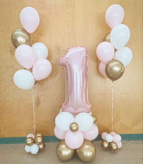 Balloon Table Arrangements, Simple Balloon Arrangement, Balloon Arrangement, Balloon Arrangements, Table Arrangements, Balloons