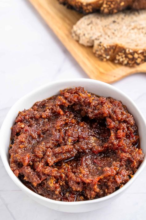 Bacon Tomato Jam combines crispy bacon, fresh tomatoes, and a hint of brown sugar, creating a jam that complements all kinds of sides. Crescent Roll Apple Turnovers, Tomato Bacon Jam, Bacon Tomato Jam, Pork Stew Meat Recipes, Pork Stew Meat, Pork Stew Recipes, Best Spaghetti Sauce, Seafood Mac And Cheese, Homemade Apple Pie Filling