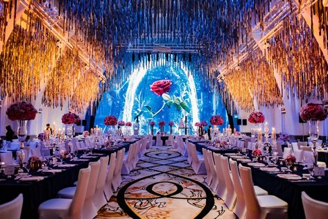 As Disney fans, Abigail and Delwin threw a Beauty and the Beast inspired wedding at JW Marriott Singapore South Beach's magical Grand Ballroom. Wedding Beauty Timeline, Beauty And The Beast Quince, Beauty And The Beast Wedding Theme, Cheapest Wedding, Ocean Wedding Theme, Debut Theme, Beauty And Beast Wedding, Beauty And The Beast Theme, Disney Wedding Theme