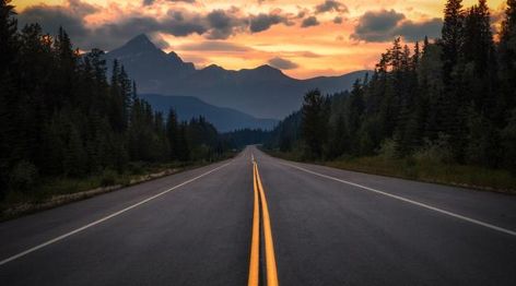 4K Empty Road New Wallpaper, HD Nature 4K Wallpapers, Images, Photos and Background Route 66 Wallpaper, Wallpaper Bagus, 555 Wallpaper, 1366x768 Wallpaper, 1366x768 Wallpaper Hd, Desktop Background Images, Nature Background Images, Western Wallpaper Iphone, Laptop Backgrounds