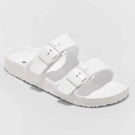 White Shoes For Women, Lace Up Gladiator Sandals, Florida Adventures, Shades For Women, Sandals White, Footbed Sandals, Hype Shoes, White Slip, Designer Accessories