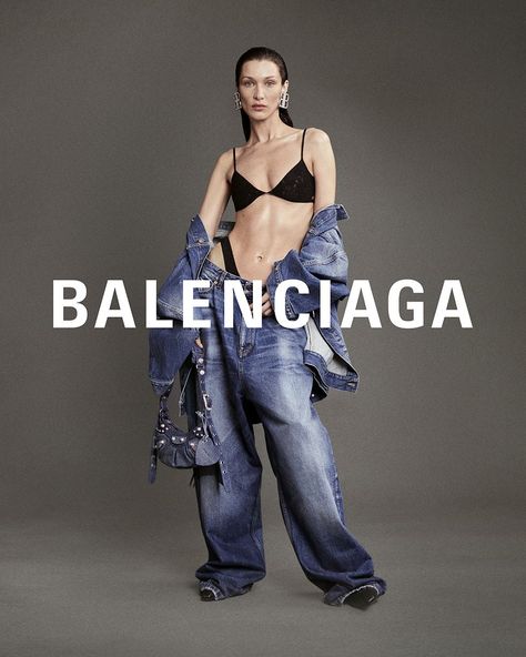 Bella Hadid Campaign, Bella Hadid Editorial, Bob Photoshoot, Bella Hadid Balenciaga, Balenciaga Photoshoot, Balenciaga Editorial, Balenciaga Ss23, Bella Hadid Photoshoot, Bella Hadid Runway