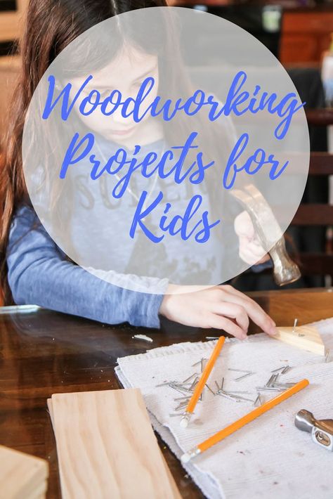 Woodworking Projects for Kids #woodkits #projectsforkids #kidactivities | https://www.tiarastantrums.com/blog/woodworking-projects-for-kids Kids Woodworking Projects, Advanced Woodworking Plans, Wood Projects For Beginners, Wood Crafting Tools, Woodworking Projects For Kids, Woodworking For Kids, Learn Woodworking, Popular Woodworking, Woodworking Jigs