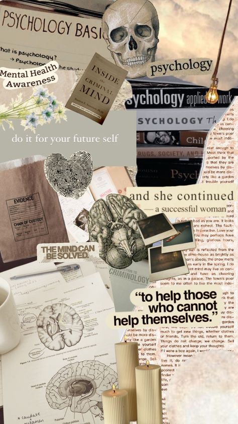 #psychology Clinical Psychology Student, Psychology Wallpaper, Dream Psychology, Psych Major, Psychology Careers, College Vision Board, Psychology Notes, Psychology Studies, My Future Job