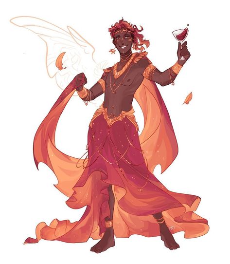 Phoenix Oc Male, Flame Character Design, Phoenix Character Design, Fire Genasi Male, Phoenix Oc, Phoenix Art, Dungeons And Dragons Characters, Dnd Art, Fantasy Inspiration