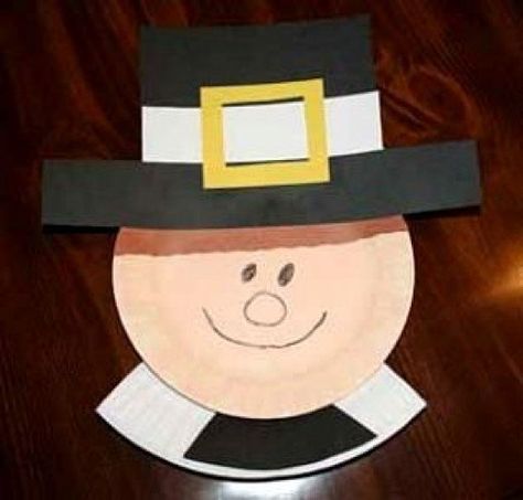 Thanksgiving pilgrim craft projects for kids, preschoolers, toddlers and adults. Easy pilgrim crafts ideas using paper, tp rolls, paper plate, paper cup, craft sticks and terra cotta pots. Pilgrim and Preschool Crafts For Kids, Pilgrim Crafts, Thanksgiving Crafts For Toddlers, Thanksgiving Kindergarten, Thanksgiving Crafts Preschool, Thanksgiving School, November Crafts, Thanksgiving Pilgrims, Thanksgiving Projects