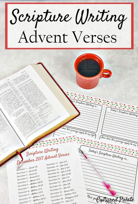 I am excited about Scripture Writing and these Advent Verses will get us all excited about the true meaning of Christmas while keeping our study together and organized. https://myculturedpalate.com/scripture-writing-exciting-new-way-study/ Advent Scripture Writing Plan, Advent Verses, Bible Writing, Advent Scripture, Girl Bible Study, Scripture Study Lds, The True Meaning Of Christmas, Lds Scriptures, Scripture For Today