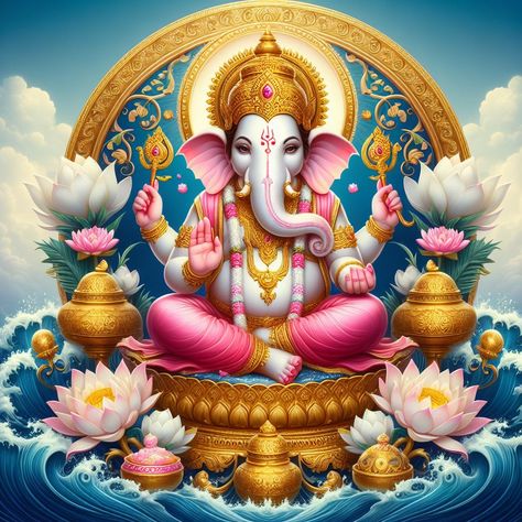 Ganesh Ji Wallpaper, Wallpaper Full Hd 4k, Corporate Signage, Ganpati Bappa Wallpapers, Ganpati Bappa Photo, Wallpaper Full Hd, Ganesh Art Paintings, Happy Ganesh Chaturthi Images, Durga Painting