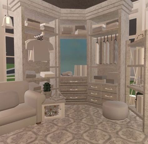 Walk In Closet Bloxburg Ideas, Bloxburg Kitchen Ideas Modern Big, Bloxburg Upstairs Ideas, Luxury Bedroom Master Bloxburg, Bloxburg House Ideas Master Room, Bloxburg Interior Ideas Hallway, Bloxburg Wardrobe Ideas, Bloxburg Walk In Closet Ideas, Closet Ideas Bloxburg