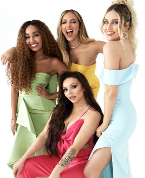 Little Mix Outfits, Movie Inside Out, Litte Mix, Cosmopolitan Magazine, Jesy Nelson, Colors For Skin Tone, Perrie Edwards, Blue Outfit, Little Mix