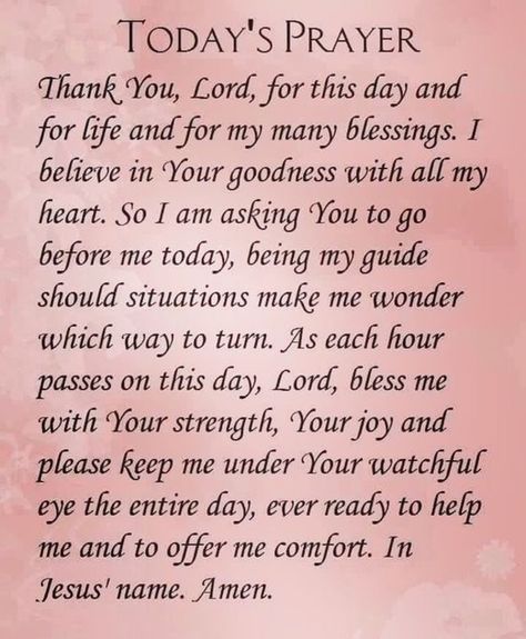 Daily Morning Prayer, Today's Prayer, Sunday Prayer, Prayer For Guidance, Morning Prayer Quotes, Everyday Prayers, Prayers For Strength, Special Prayers, Miracle Prayer