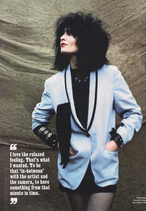 Siouxsie Sioux, 1982

Scanned from April 2018 issue of Q magazine Q Magazine, Siouxsie Sioux, Goth Bands, 80s Punk, Fashion 80s, Music Pics, Music Taste, 90s Fashion Outfits, Punk Outfits