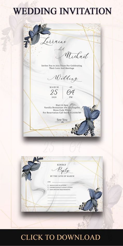 Elegant Wedding Invitation Card Template This Elegant Wedding Invitation Card design is suitable for both traditional and modern trend. Start your glorious journey of life and choose the best Wedding Card Design for your wedding invitation to make it memorable forever. #invitation #cards, invitations, invite, love, marriage, modern, postcard, print, save the date, template, templates, wedding cards, wedding invitations, #wedding invites, weddings Marriage Cards Design Invitations, Marriage Invitation Card Design Creative, Wedding Card Design Modern Ideas, Marriage Cards Design, Marriage Invitation Card Design, Simple Wedding Invitation Card, Simple Wedding Cards, Marriage Invitation, Marriage Invitation Card