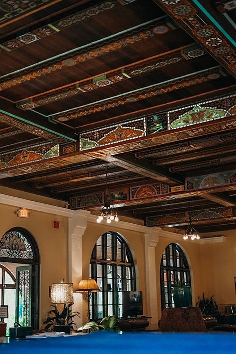 History - The Lodge at Wakulla Springs Wakulla Springs, Lobby Ceiling, Steel Girder, Marble Bar, Military Training, Bike Rental, Soda Fountain, Boat Dock, Grand Hotel