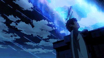 Blue Sky Gif, Upper Moon 1 Wallpaper, Dark Blue Banner Gif, Steam Gif, Discord Nitro Gif, Blue Banner Gif, Nitro Banner, Banner Gifs, Falling Gif