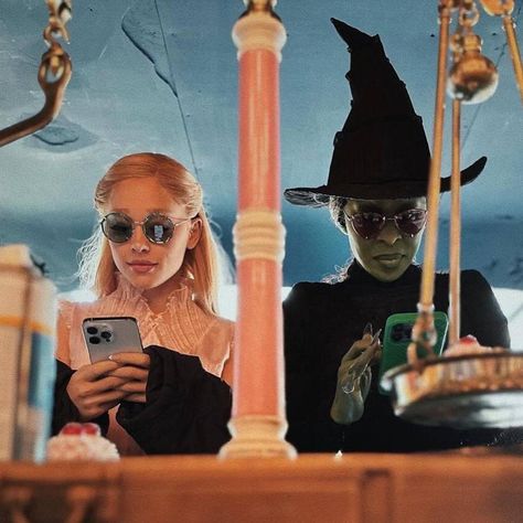 Elphaba And Glinda, Glinda The Good, Wicked Musical, Glinda The Good Witch, Cynthia Erivo, I Love Cinema, Defying Gravity, The Good Witch, Broadway Musical