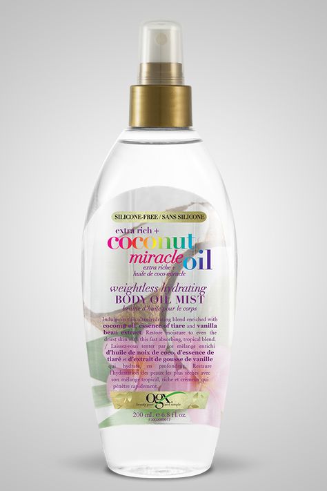 Ogx Coconut Miracle Oil, Coconut Oil Body Wash, Coconut Miracle Oil, Ogx Coconut, Body Wash For Dry Skin, Ogx Hair Products, Coconut Oil Body, Dry Skin Care Routine, Oil Body Wash