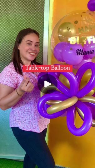 Flowers And Balloons, Bobo Balloon, Cant Wait, Table Top, Balloons, Flowers