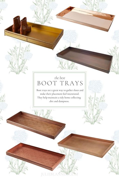 Shoe Tray Ideas, Boot Tray Ideas, Shoe Tray Entryway, Boot Tray Entryway, Shoe Trays, Diy Boot Tray, Bamboo Bath Mat, Shoe Tray, Studio Vibes