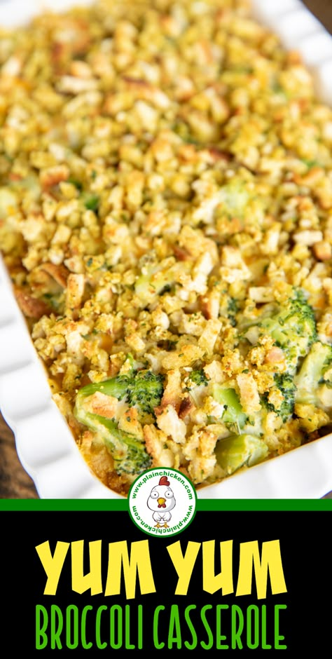 Broccoli Stuffing Casserole Recipes, Broccoli Casserole With Stove Top Stuffing, Broccoli Casserole With Stuffing Topping, Chicken Broccoli Stuffing Casserole Bake, Broccoli Casserole With Stuffing, Broc Casserole, Broccoli And Stuffing Casserole, Broccoli Stuffing Casserole, Chicken Broccoli Stuffing Casserole