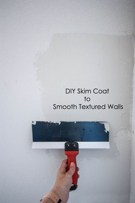 DIY Skim Coat to Smooth Textured Walls Painting Over Wallpaper, Texture Paint, Best Wallpaper, Up House, Smooth Walls, Plaster Walls, Bathroom Wallpaper, Updating House, Home Repairs