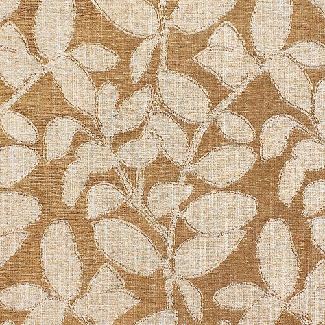 Bredon Mustard Fabric by the Yard American Interior Style, Decorative Paint Finishes, Cotswold Cottage, Floral Upholstery Fabric, Mustard Fabric, Silk Texture, Leaves And Branches, 3d Home Design, American Interior