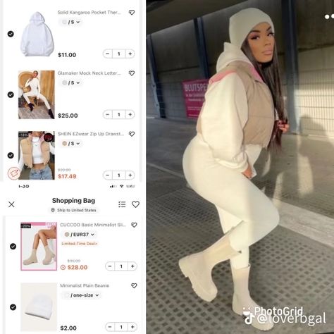 Shien Clothes Outfits For Winter, Shein Fall Looks, Cute Winter Shein Outfits, Winter Outfits Shein Women, Christmas Shein Outfit, Shein Winter Fits, Cute Fall Outfits From Shein, Shein Fall Outfits Baddie, Shien Clothes Outfits Winter