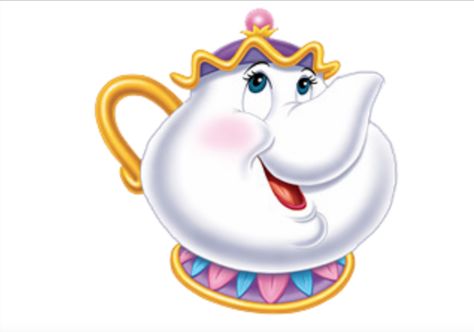 Mrs. Potts the Teapot Mrs Potts Teapot, Beauty And Beast Birthday, Disney Challenge, Mrs Potts, Disney Wiki, Magnet Crafts, Disney Songs, Rocket Raccoon, Belle Disney