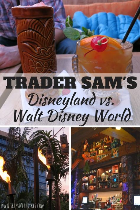 Trader Sams, Tiki Culture, Didney Worl, Disneyland Restaurants, Disney Foods, Disney Florida, Polynesian Resort, Tiki Bars, Disney World Food