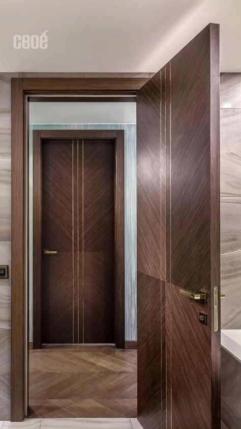 In this video, we will show you the best way to decorate your Modern Wooden Door Designs, with modern design. The most effective and easy way to make your house beautiful. Main Door Laminate Design, Laminated Doors Design, Modern Room Doors, Laminate Door Design Ideas, Inside Doors Ideas Interiors, Laminate Door Design Modern, Doors Interior Modern Luxury, Bedroom Doors Modern, Room Door Design Bedrooms