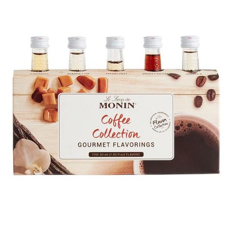 Monin Mini Coffee Collection Syrups 5 Pack - v1